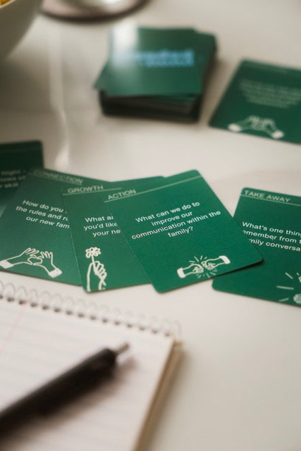 BLENDED BOND: Guided Family Conversation Tool for Coparents, Blended Families and Single parents